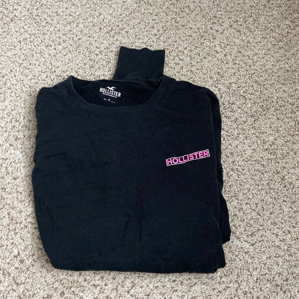 hollister long sleeve crop top